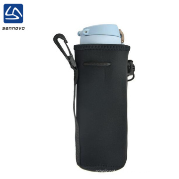 China wholesale custom durable black neoprene bag bottle